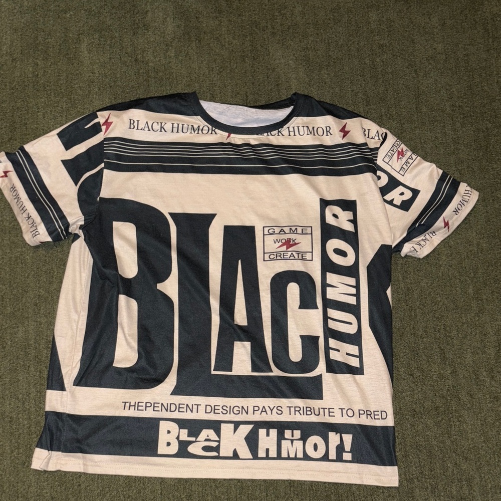 Graphic Tee - Green and White